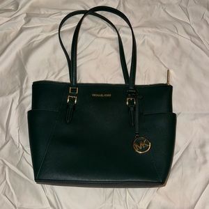 Michael Kors Green Purse